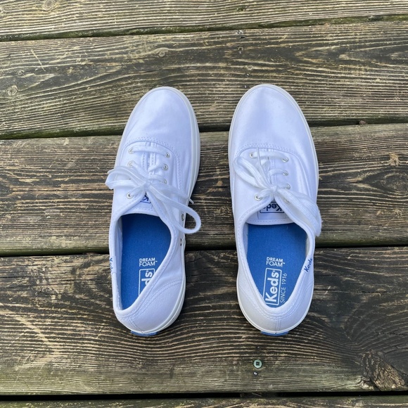 Keds White Casual Sneakers - Picture 3 of 11